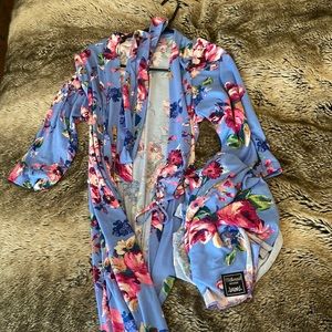 Milkmaid Goods Mommy and Me Robe and Swaddle Bundle